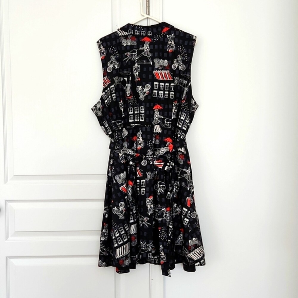 Modcloth Community Brunch Button Front Shirt Dres… - image 7